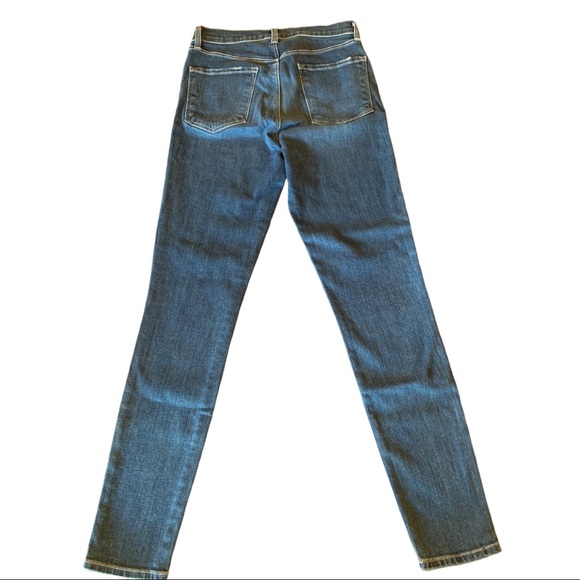 J BRAND Maria Distressed High Rise Skinny Jeans Motion Wash Size 27 - Picture 3 of 10